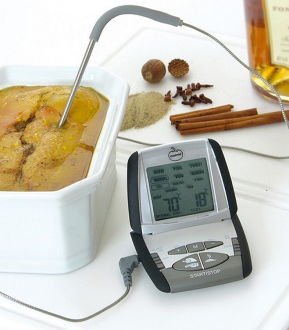 Thermomètre frigo congélateur - -5°C à +50°C - Le N°8 - Alla France -  Meilleur du Chef