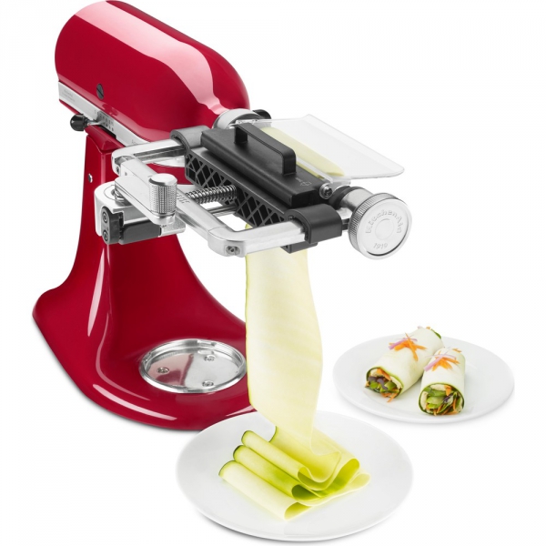 Accessoire de Trancheuse de légumes pour KitchenAid Robot Pâtissier, Râpe à  Fromage, Râpe à Légumes avec 3 Lames en Acier Inoxydable, COFUN Accessoire