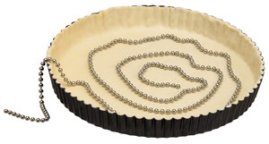 Moule à tarte émaillé fond amovible 30 cm PATISSE - Culinarion