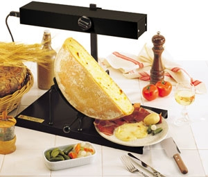 Appareil à Raclette Traditionnelle avec Grill Viande BiKitchen