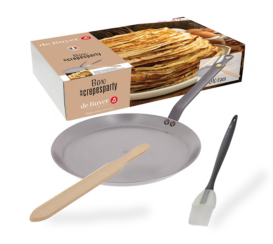 de Buyer Acier Carbone Plus-pancake pan 26cm 5120.26