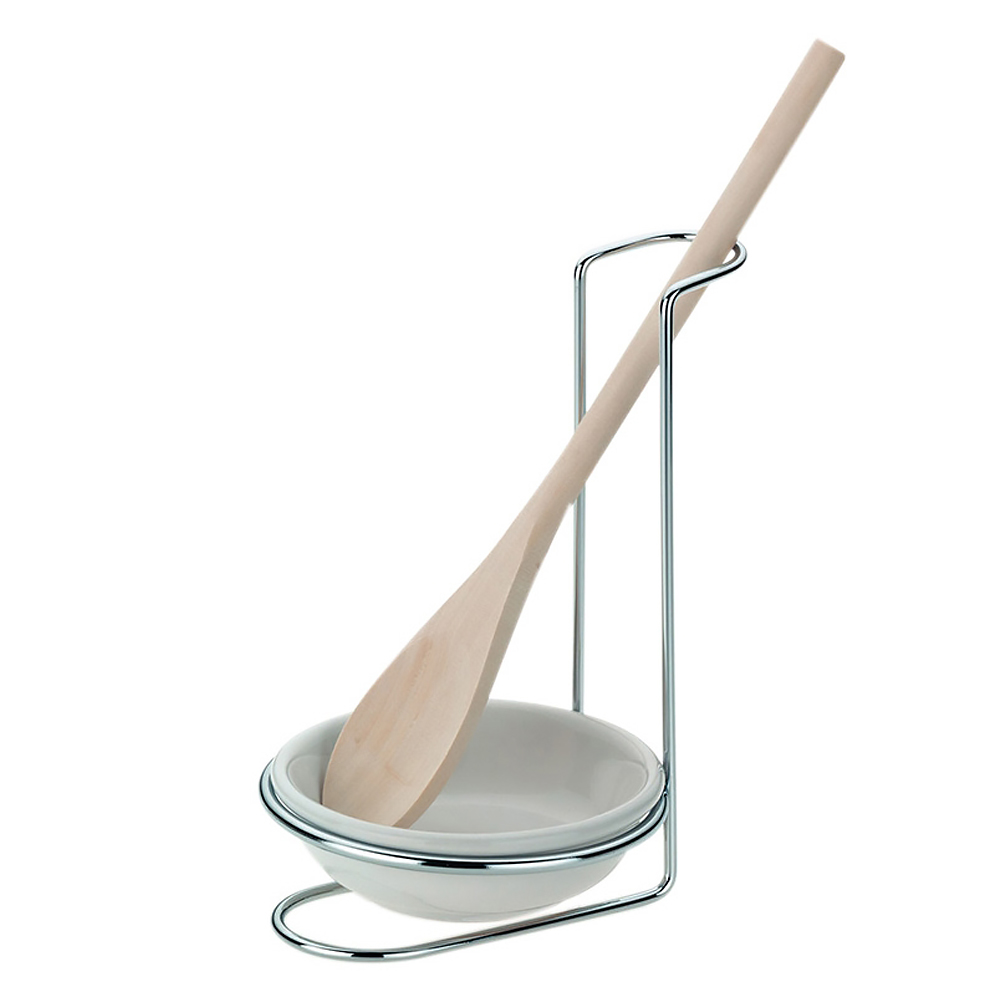 Repose-cuillère Blanc Laiteux Keep Clean de Guzzini - Ares Accessoires de  cuisine