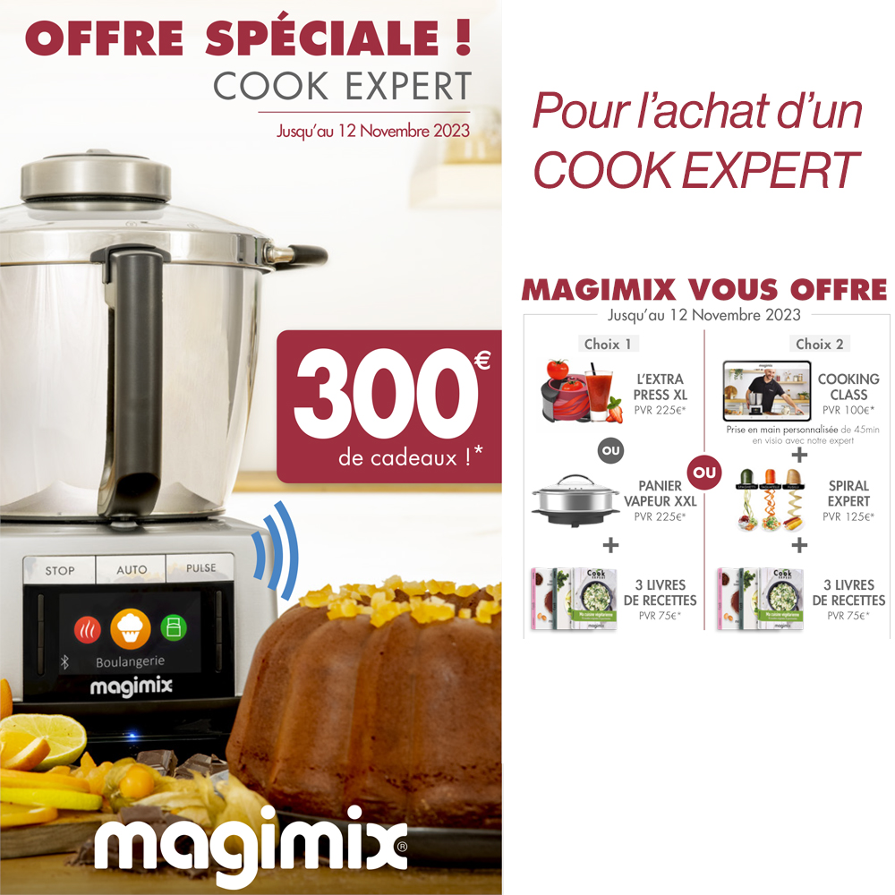 Robot cuiseur MAGIMIX Cook Expert Chrome Mat 18900 Robot multifonction