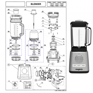Disque rapeur/eminceur robot de legumes Bosch 00573025