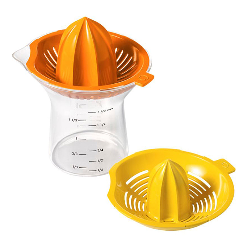 Presse-agrumes KitchenBrothers - Presse orange électrique - Presse citron -  2 cônes 