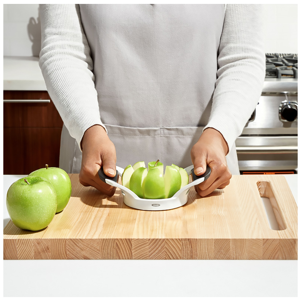 Coupe Pomme - Decoupe Pommes de 8 Acier Inoxydable, Enleve Trognon Pomme,  Éplucheur de Pomme Facile à