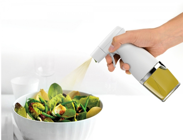 Spray Huile de Cuisine (230ML, Verre) Vaporisateur Huile d'olive, Pulvérisateur  Huile de Cuisson Alimentaire(Blanc)