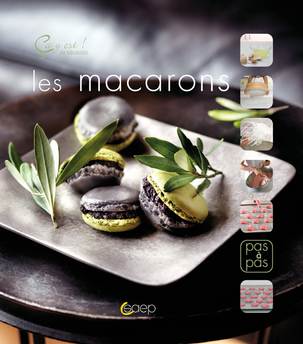 Livre de recettes Les macarons - Les bijoux français
