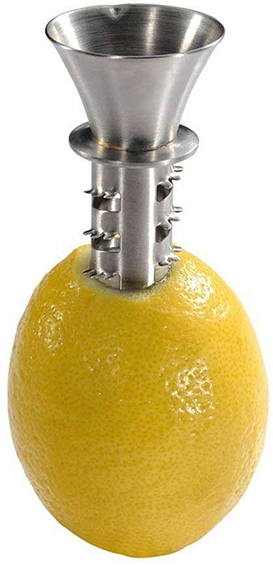 TORUBIA Presse-citron Amélioré Super Acier Inoxydable 304 Presse-Agrumes  Manuel Agrumes pour Jus De Citrons & Citrons Verts, Légumes-Argent 