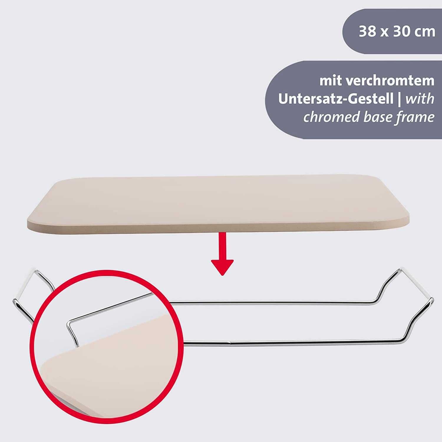 Westmark 2 Maniques, Carrées, dimensions : environ 20 x 20 cm